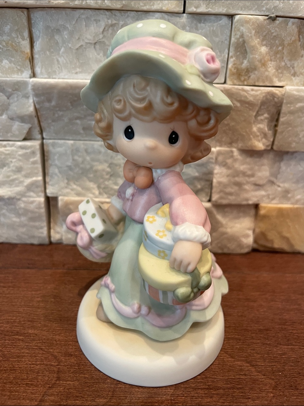 5/$25 Precious Moments Sure Could Use Less Hustle and Bustle Figurine